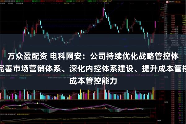 万众盈配资 电科网安：公司持续优化战略管控体系、完善市场营销体系、深化内控体系建设、提升成本管控能力
