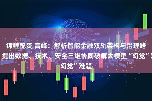 锦鲤配资 高峰：解析智能金融双轨架构与治理路径，提出数据、技术、安全三维协同破解大模型“幻觉”难题